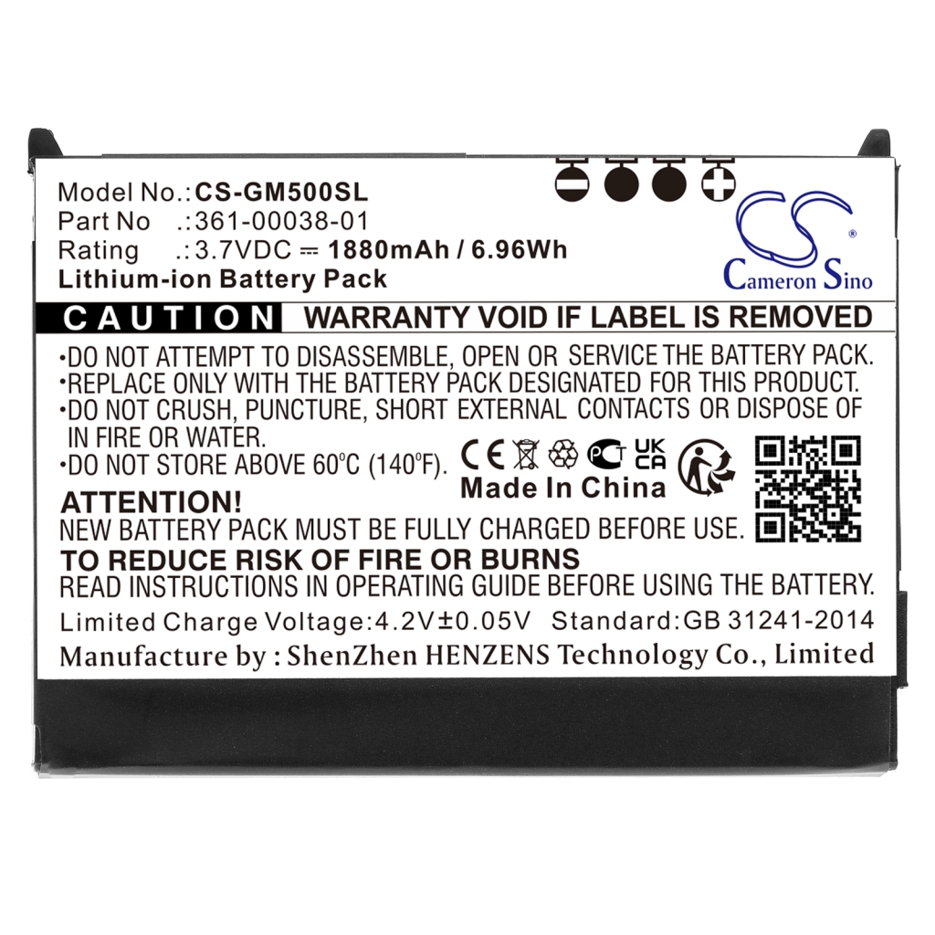 GPS, Navigaattorin akku Garmin Nuvi 500 (CS-GM500SL)