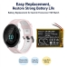Akut yhteensopiva Garmin Forerunner 158 CS-GMF158SL