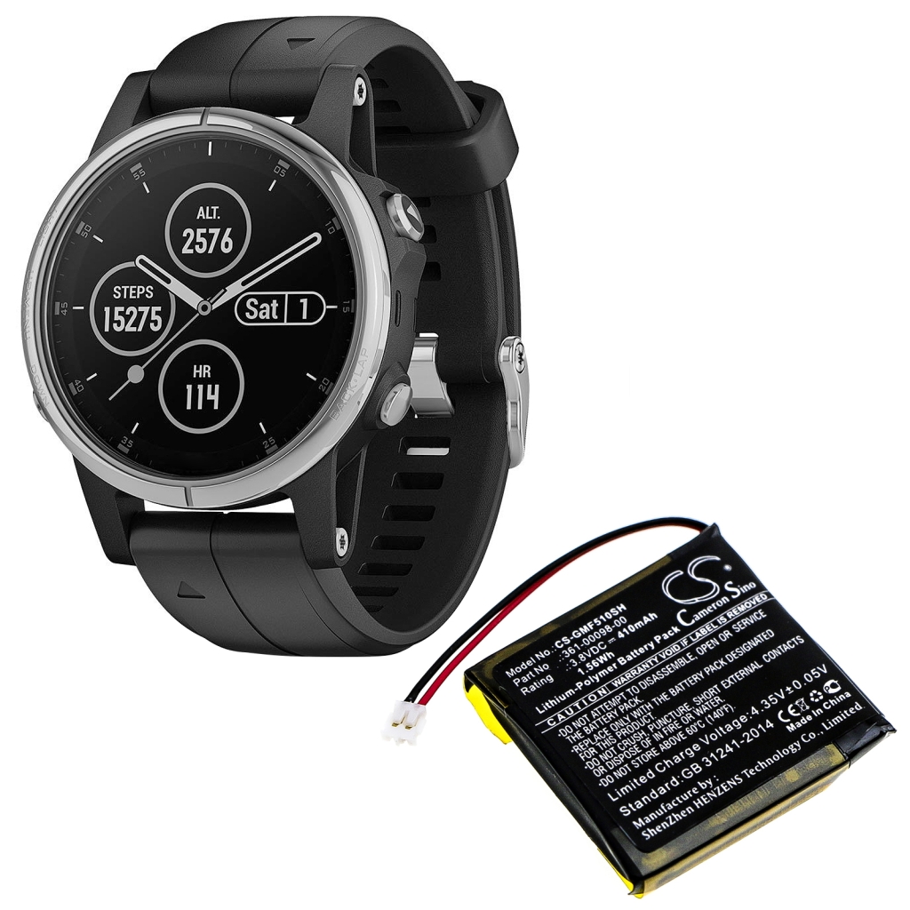 Yhteensopiva akun vaihto Garmin 361-00098-00