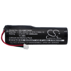 Yhteensopiva akun vaihto Garmin 010-11864-10,361-00023-13