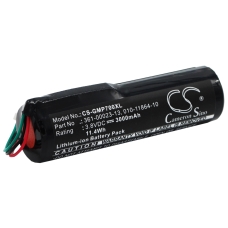 Yhteensopiva akun vaihto Garmin 010-11864-10,361-00023-13