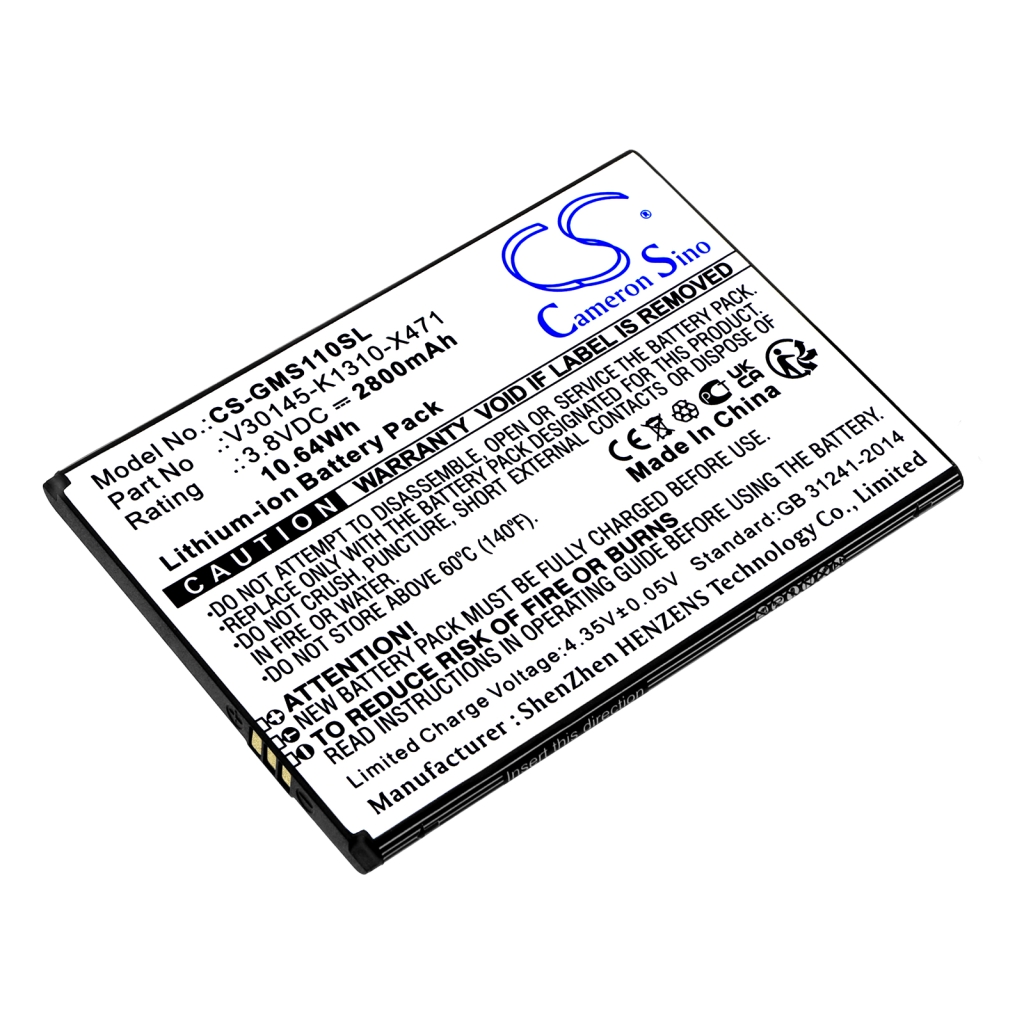 Matkapuhelimen akku Gigaset CS-GMS110SL