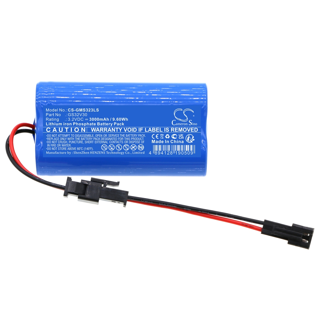 Valaistusjärjestelmän akku Gama sonic GS-94B