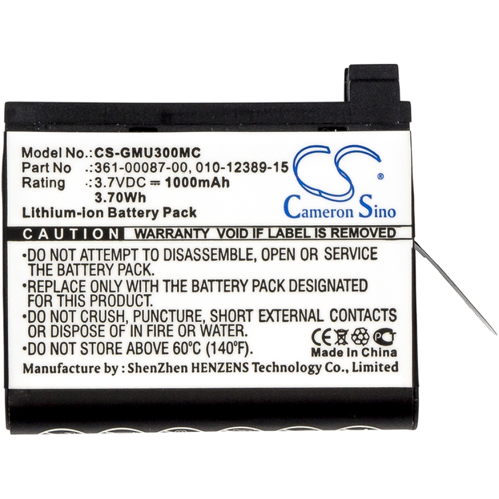 Akku yhteensopiva Garmin CS-GMU300MC