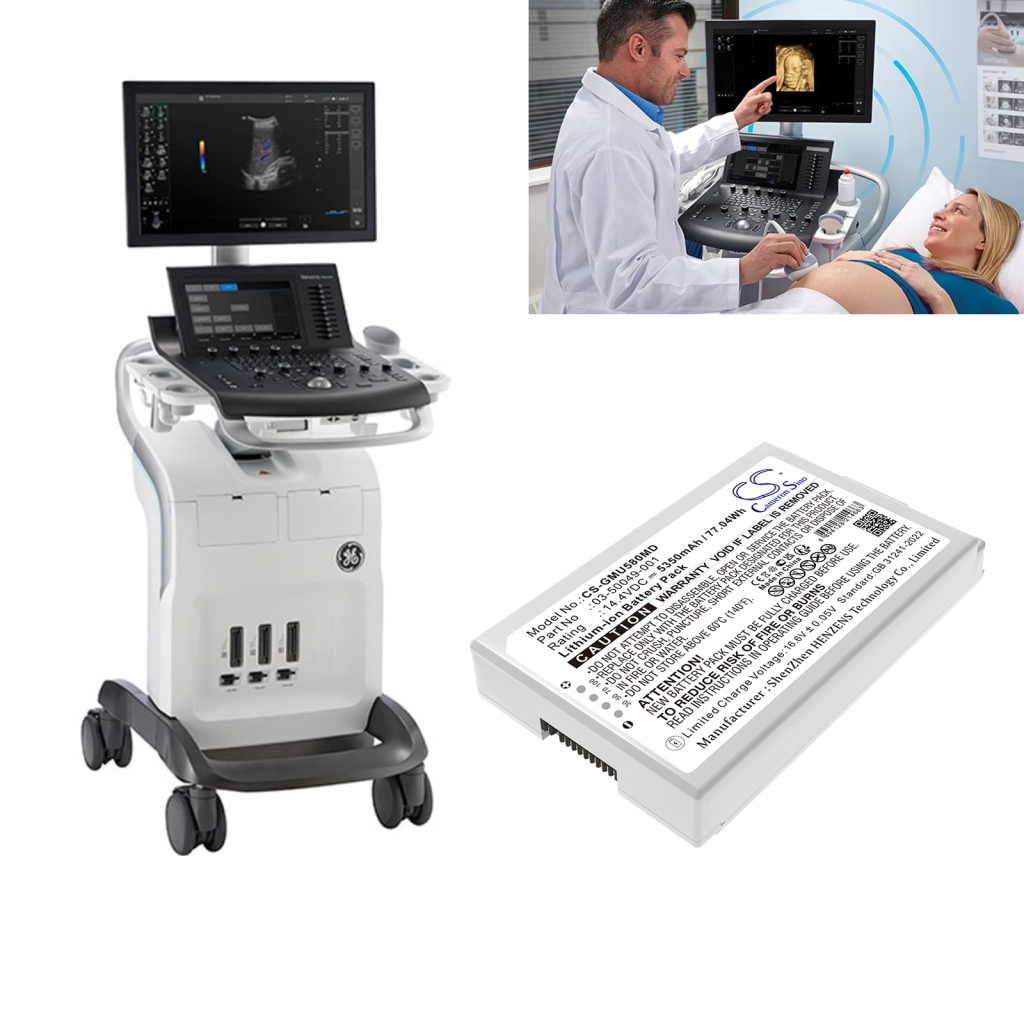Lääketieteellinen akku GE Versana ultrasound (CS-GMU580MD)