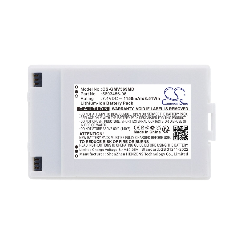 Battery compatible with GE