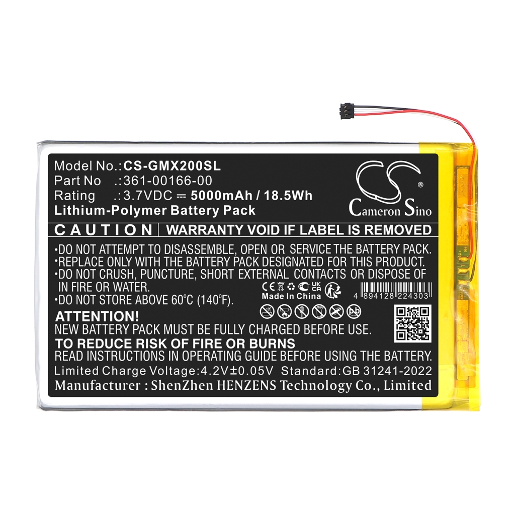 GPS, Navigaattorin akku Garmin Zumo XT2 (CS-GMX200SL)