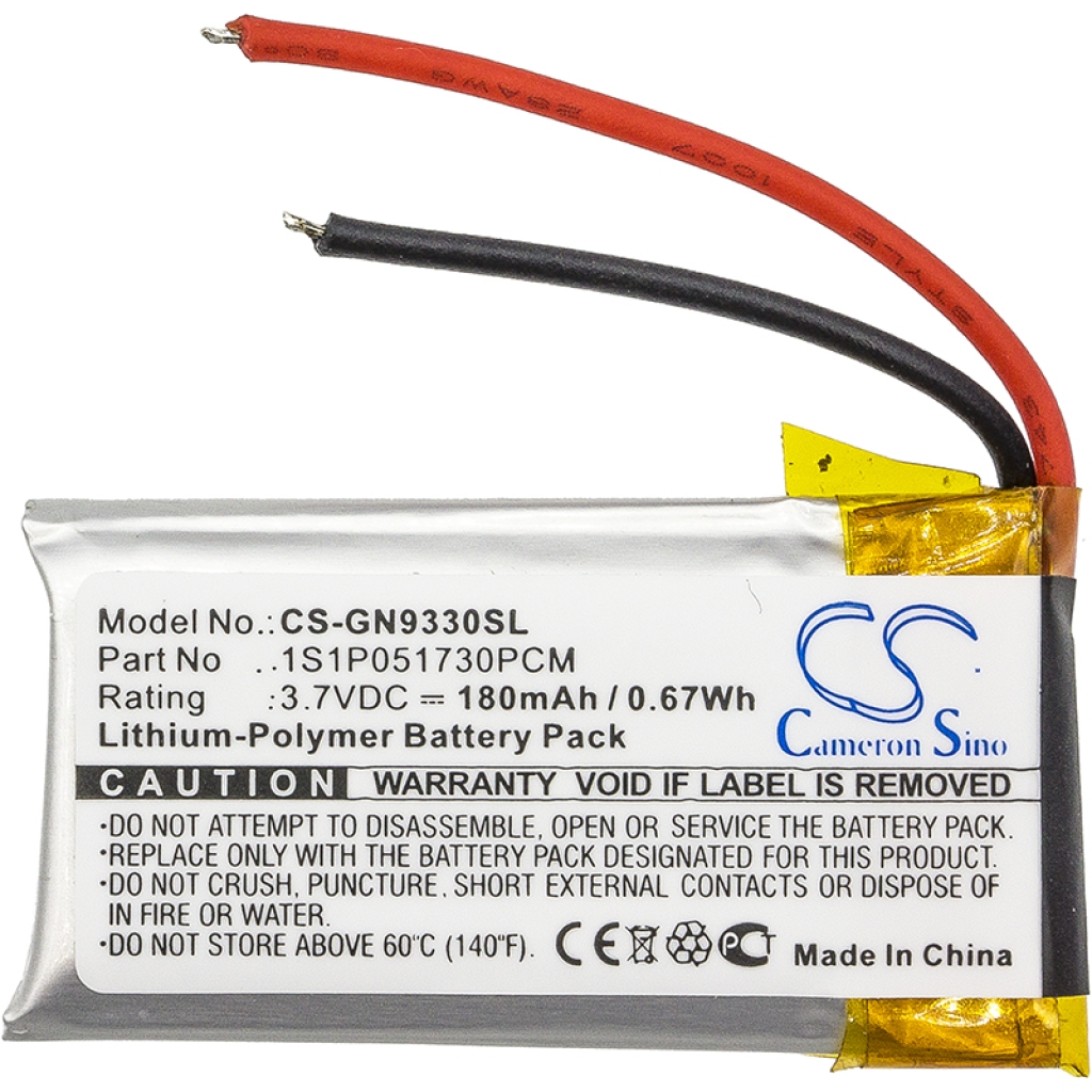 Akut Langattoman kuulokkeen akku CS-GN9330SL