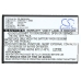 Cameron Sino CS-GNC610SL tasainen etutarranäkymä: 2100mAh 3,8V 7,98Wh Li-ion BL-C006