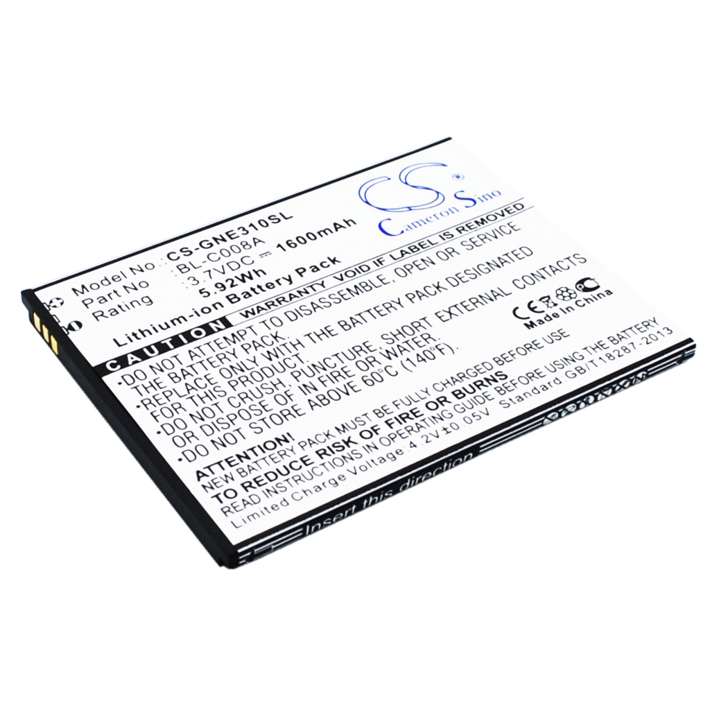 Yhteensopiva akun vaihto GIONEE BL-C008A