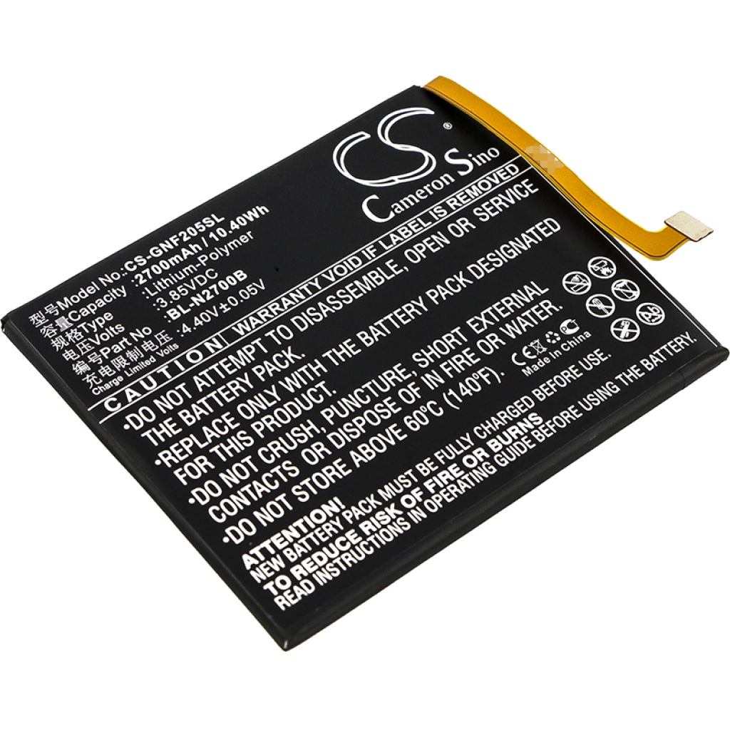 Yhteensopiva akun vaihto GIONEE BL-N2700B