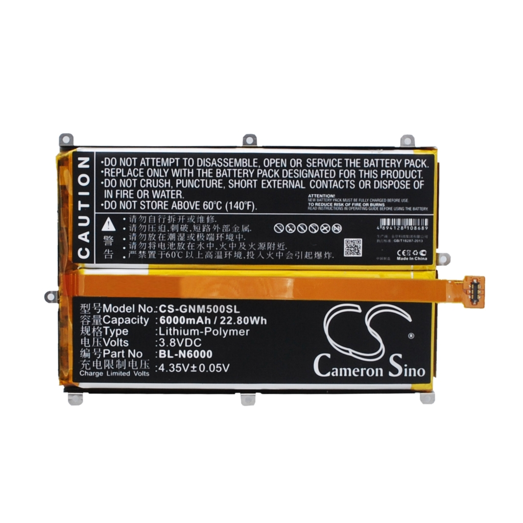 Yhteensopiva akun vaihto GIONEE BL-N6000