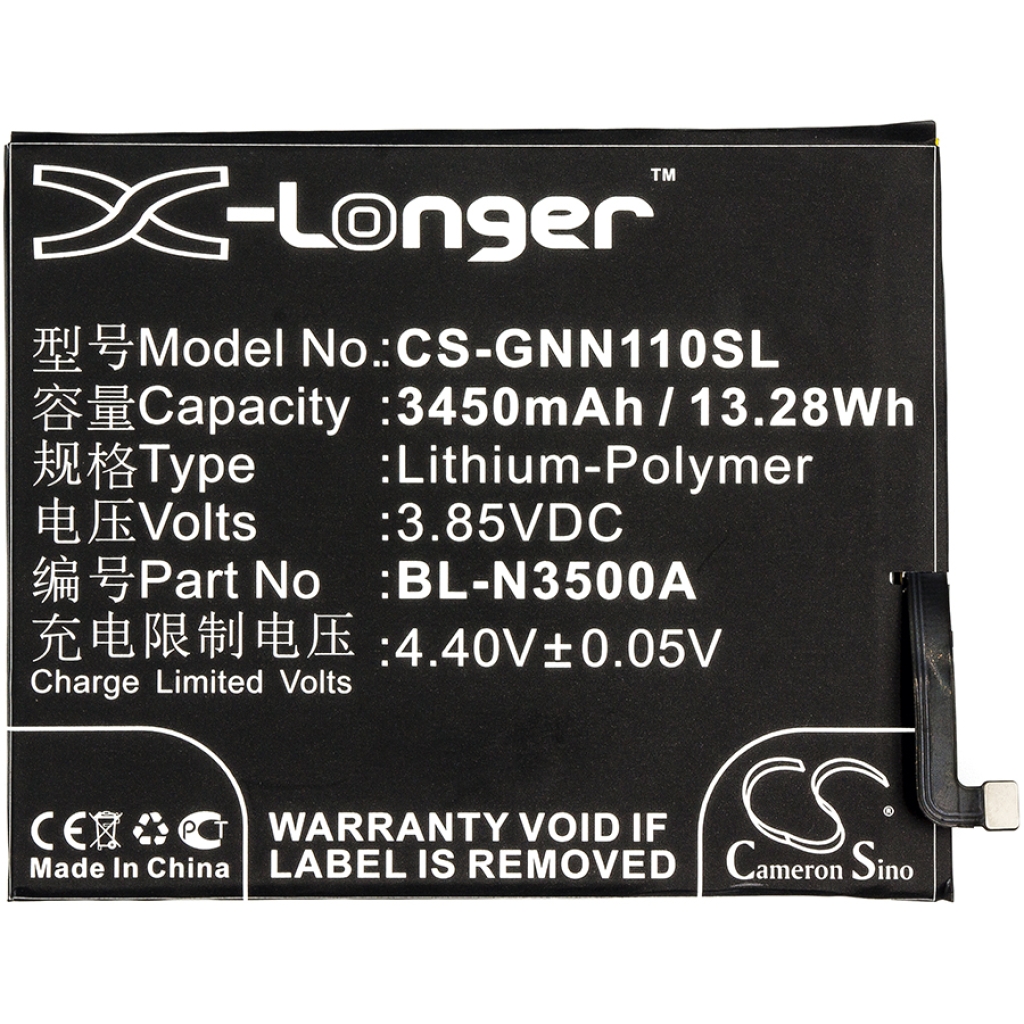 Yhteensopiva akun vaihto GIONEE BL-N3500A