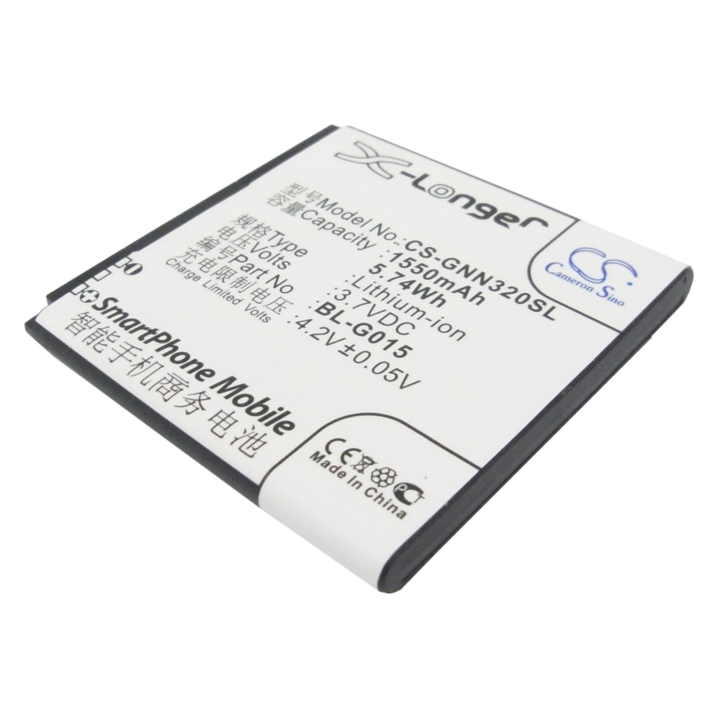 Yhteensopiva akun vaihto GIONEE BL-G015