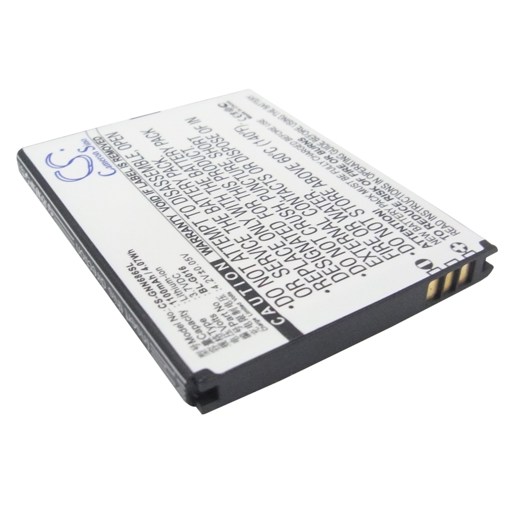 Yhteensopiva akun vaihto GIONEE BL-G016