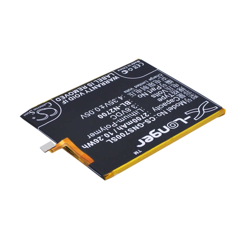 Akku yhteensopiva GIONEE Kazam CS-GNS700SL
