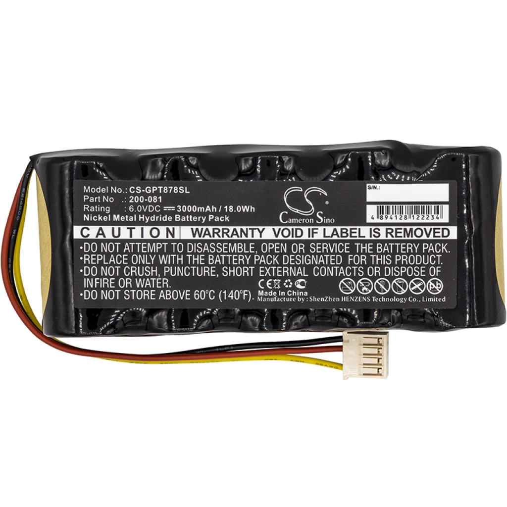 Yhteensopiva akun vaihto GE 200-081,KR1800SCE