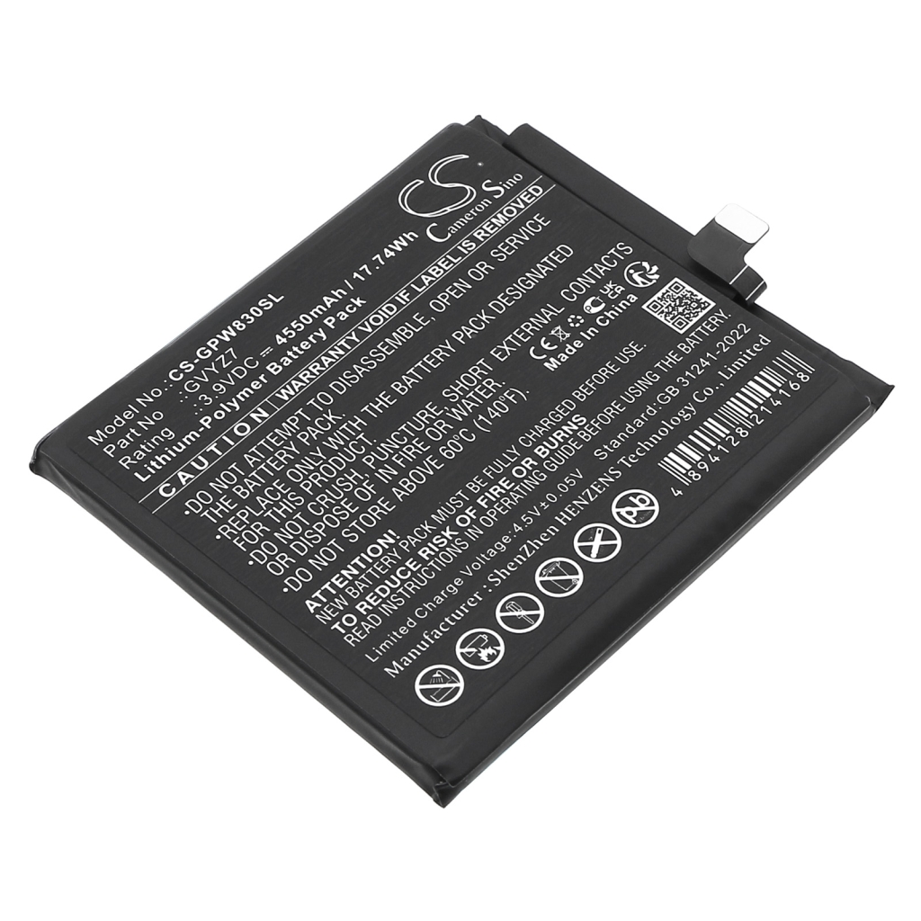 Matkapuhelimen akku Google CS-GPW830SL