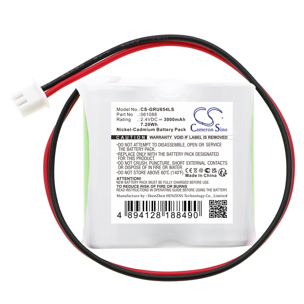 Akut Kotiturvakameran akku CS-GRU654LS