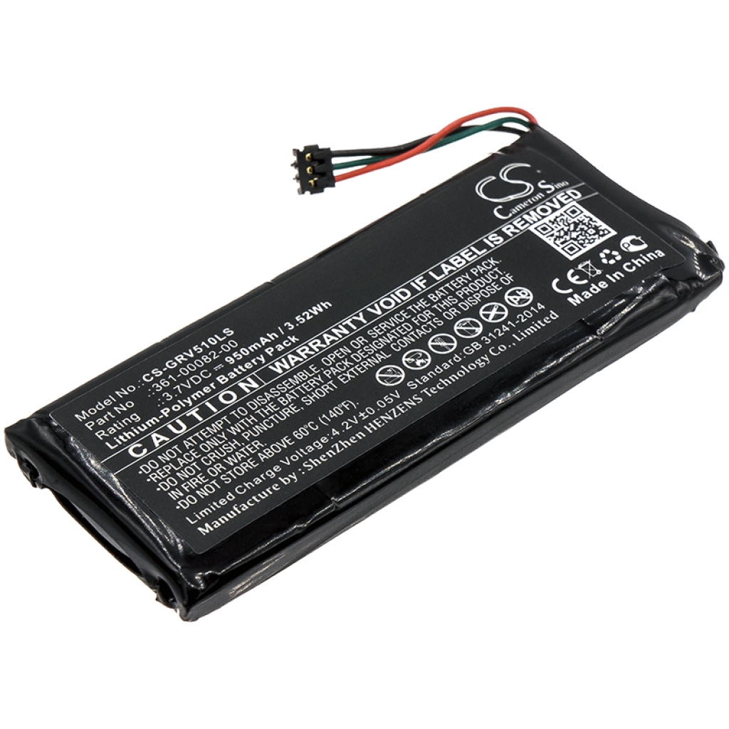 Yhteensopiva akun vaihto Garmin 361-00082-00