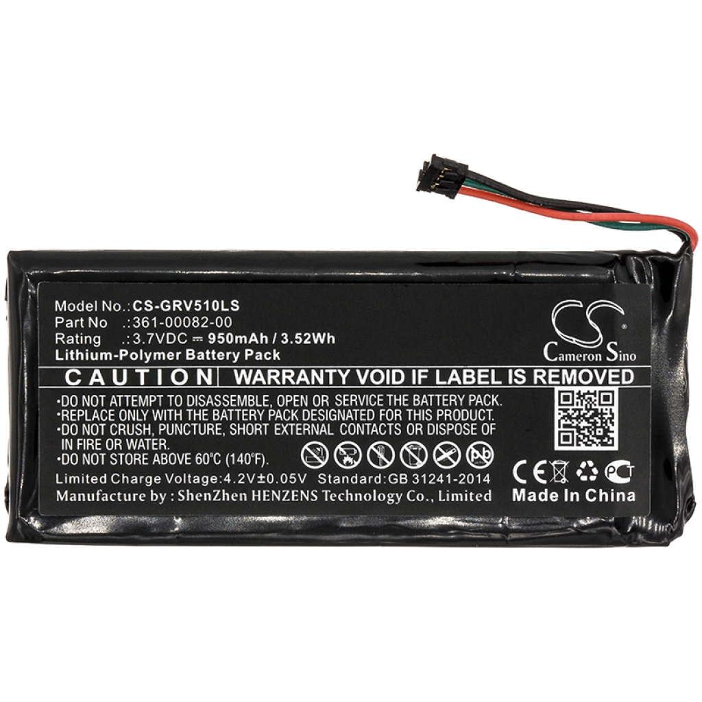 Yhteensopiva akun vaihto Garmin 361-00082-00