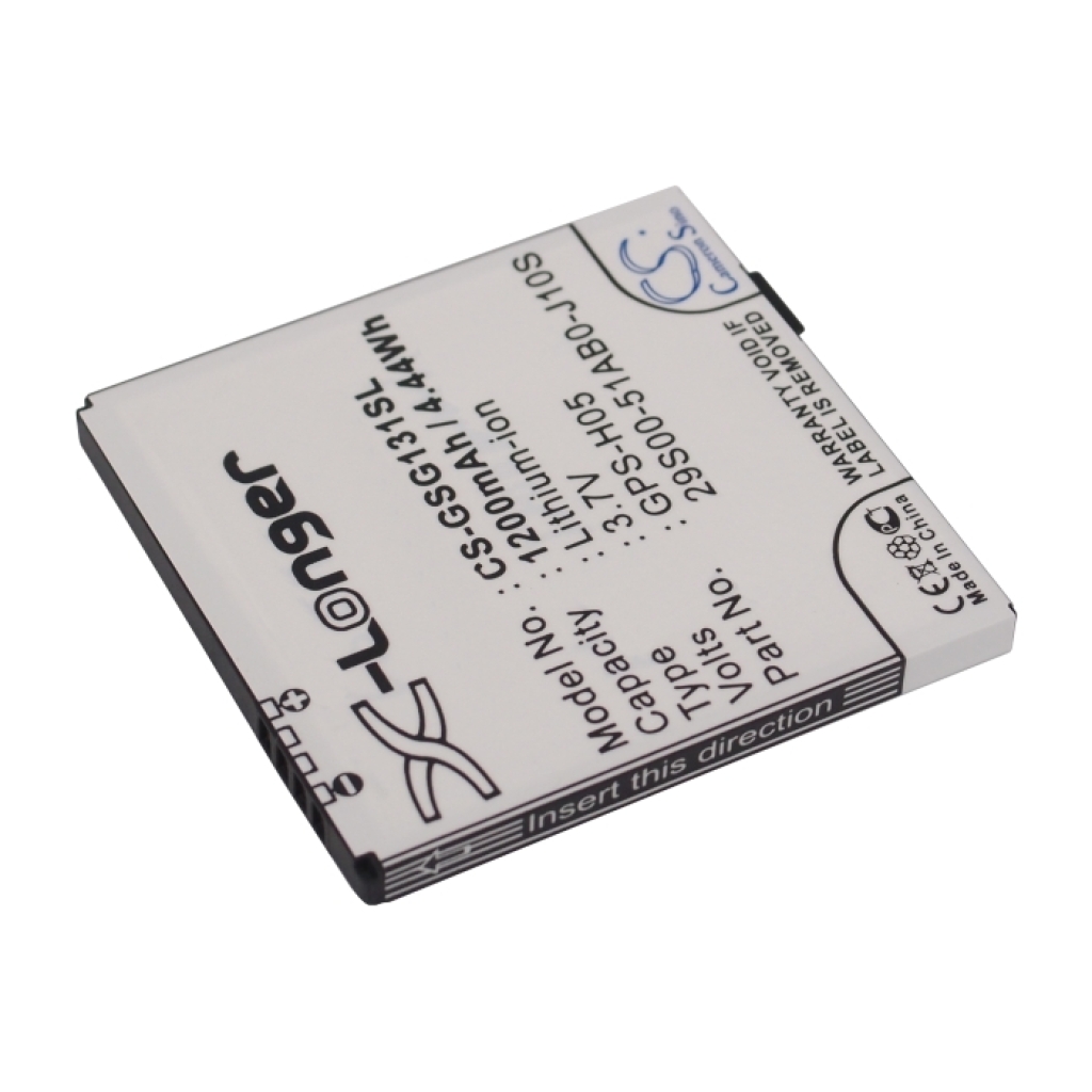 Akku yhteensopiva Gigabyte GSmart CS-GSG131SL