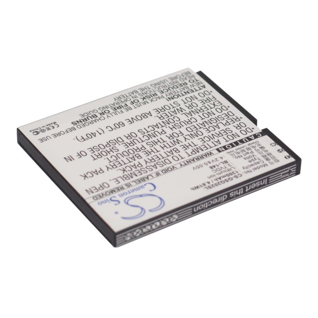 Yhteensopiva akun vaihto Gigabyte BL-148