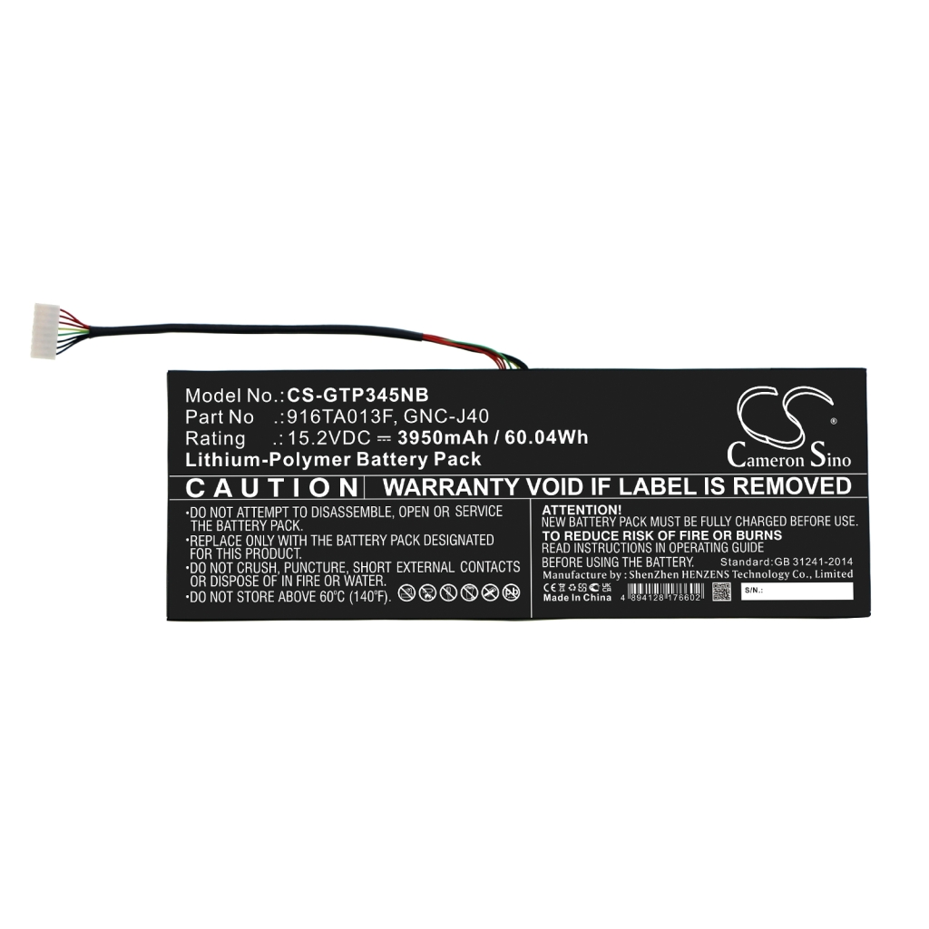 Akku Korvaa 961TA013F