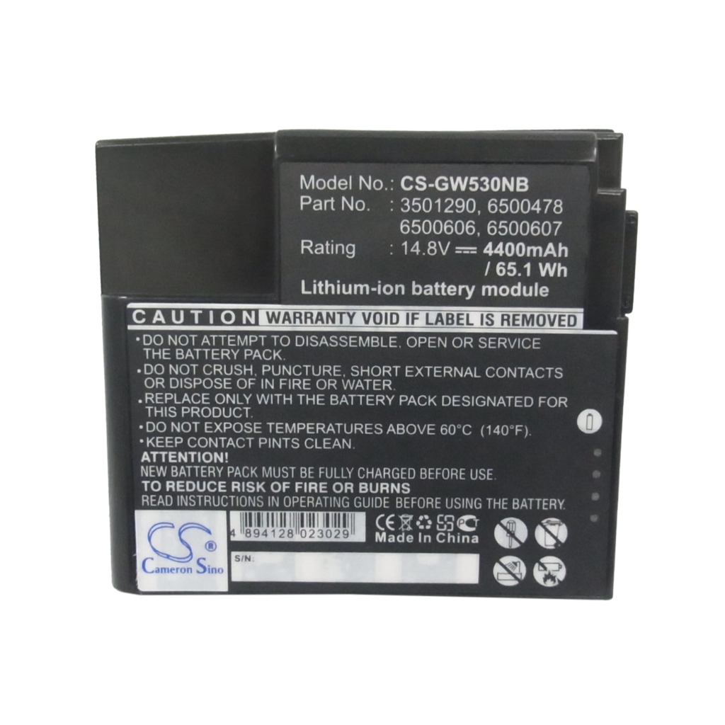 Akku yhteensopiva Gateway CS-GW530NB
