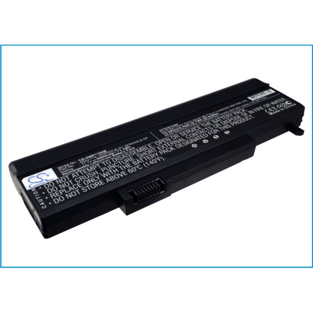 Kannettavan tietokoneen akku Gateway T6821c