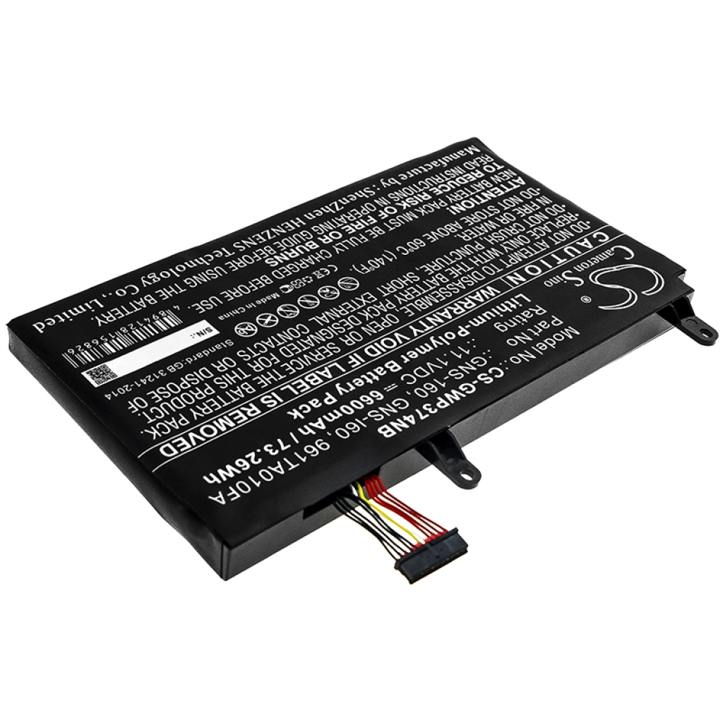 Kannettavan tietokoneen akku Gigabyte CS-GWP374NB