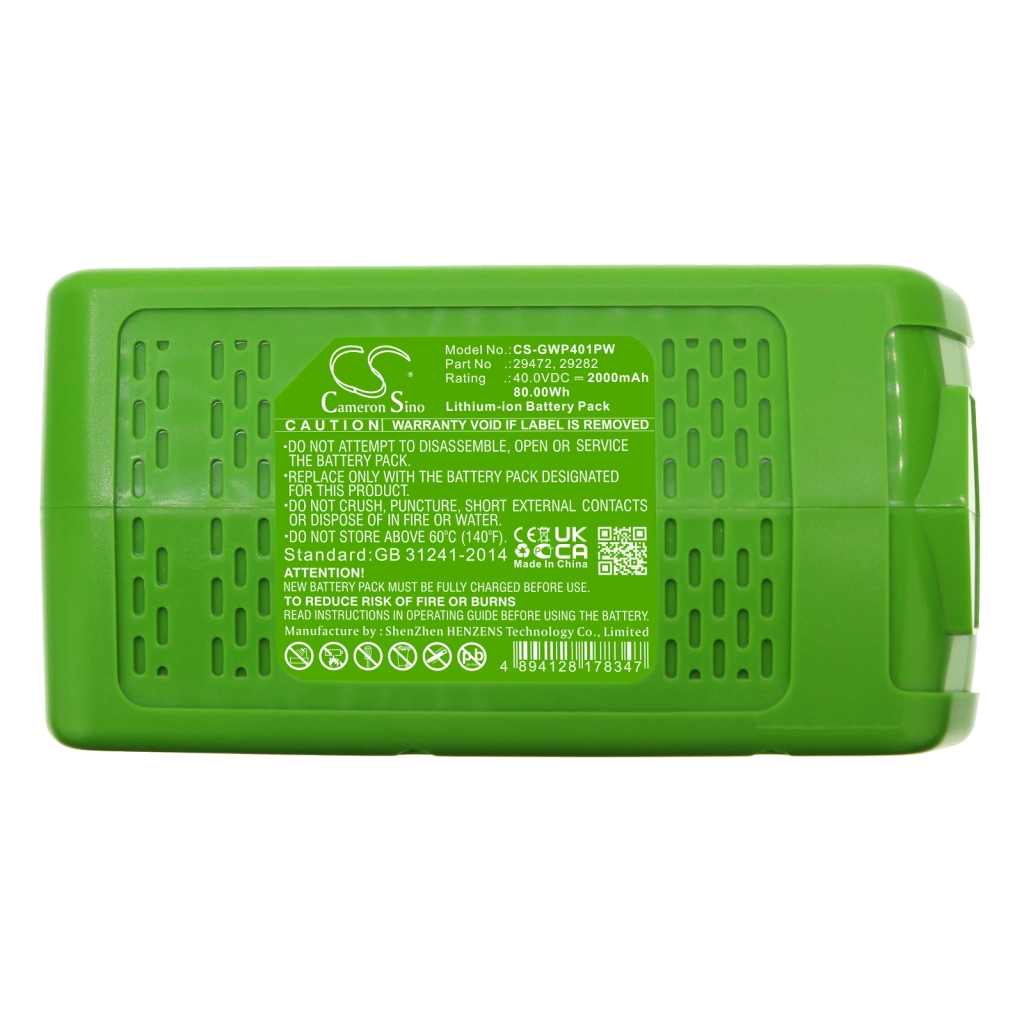 Akut Korvaa G-MAX 4 AH Li-Ion