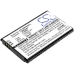 Yhteensopiva akun vaihto Grandstream GS-01