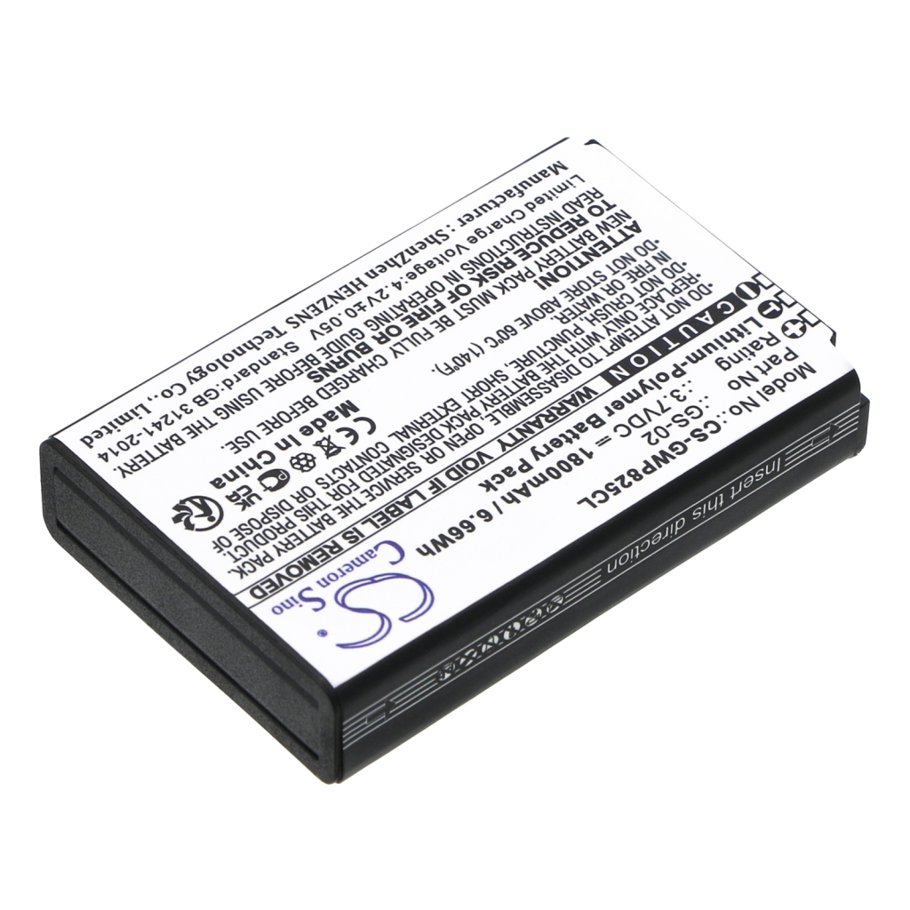 Yhteensopiva akun vaihto Grandstream GS-02
