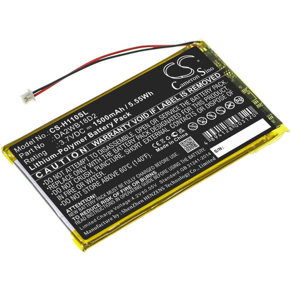 Akut MP3, MP4, PMP-akku CS-H110SL