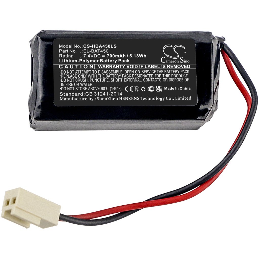 Akut Kotiturvakameran akku CS-HBA450LS