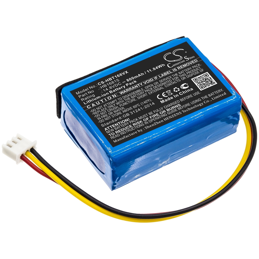 Yhteensopiva akun vaihto Hobot HB16815