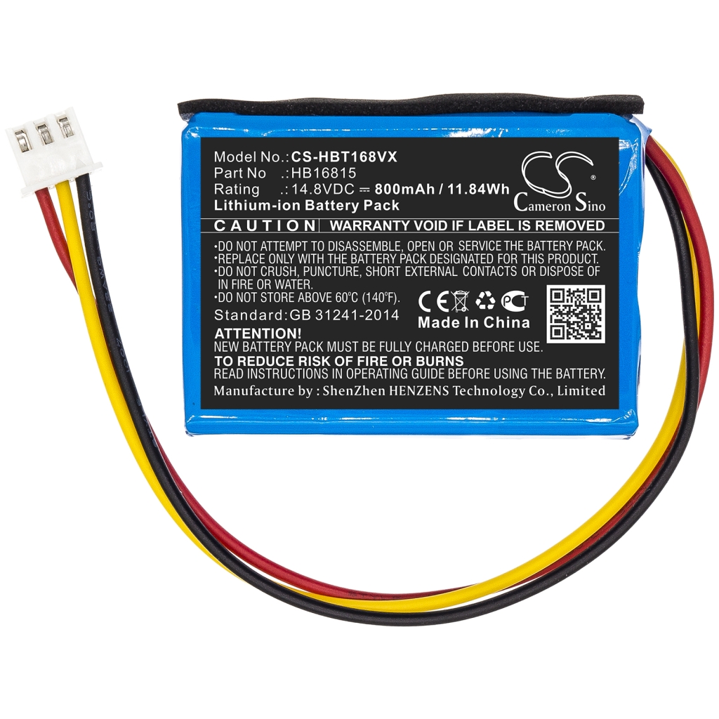 Yhteensopiva akun vaihto Hobot HB16815