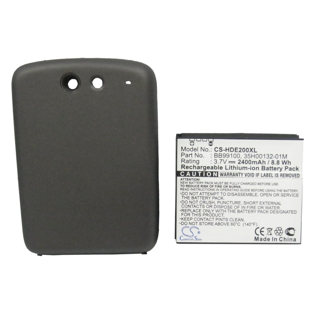Akku yhteensopiva HTC Google CS-HDE200XL