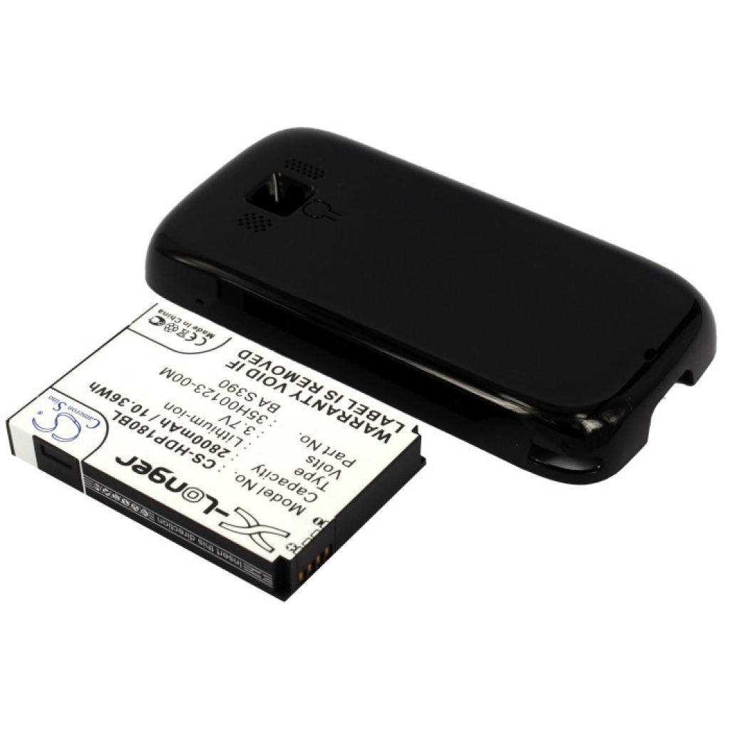Akku yhteensopiva HTC Sprint T-Mobile CS-HDP180BL