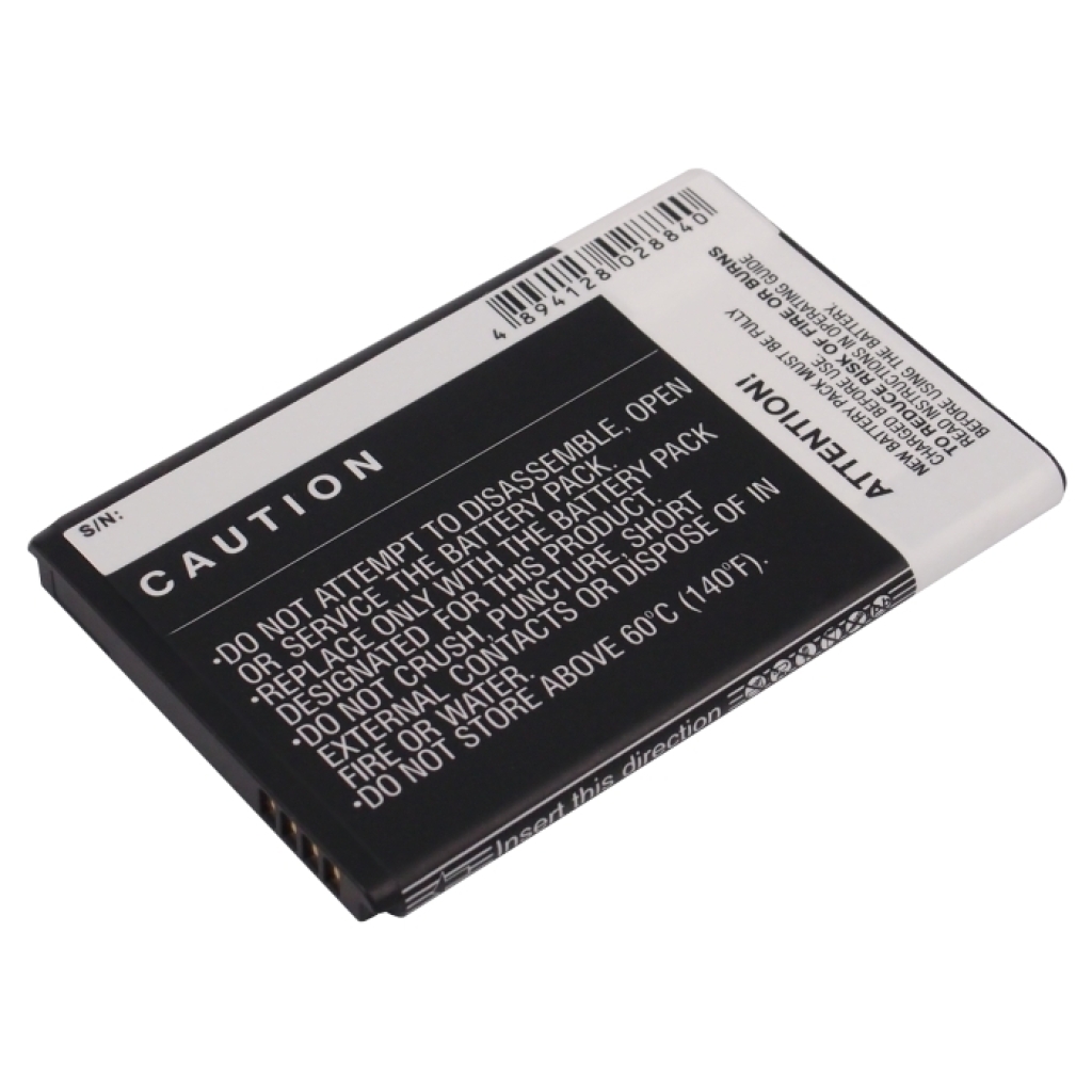 Akku yhteensopiva Verizon HTC AT&T Sprint T-Mobile CS-HDP180XL