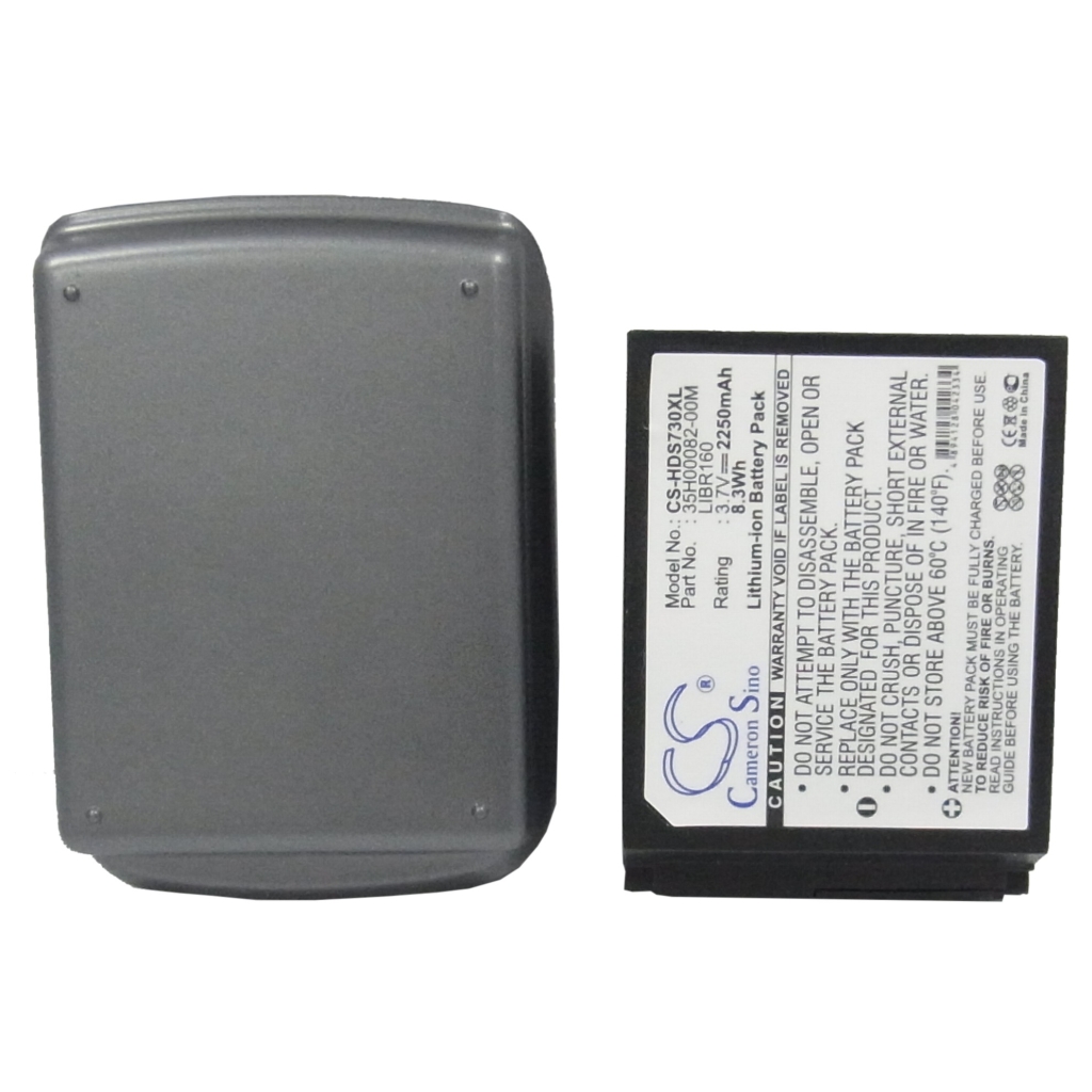 Akku yhteensopiva HTC CS-HDS730XL