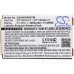 Kaksisuuntaisen radion akku Huawei EP680 (CS-HEP680TW)
