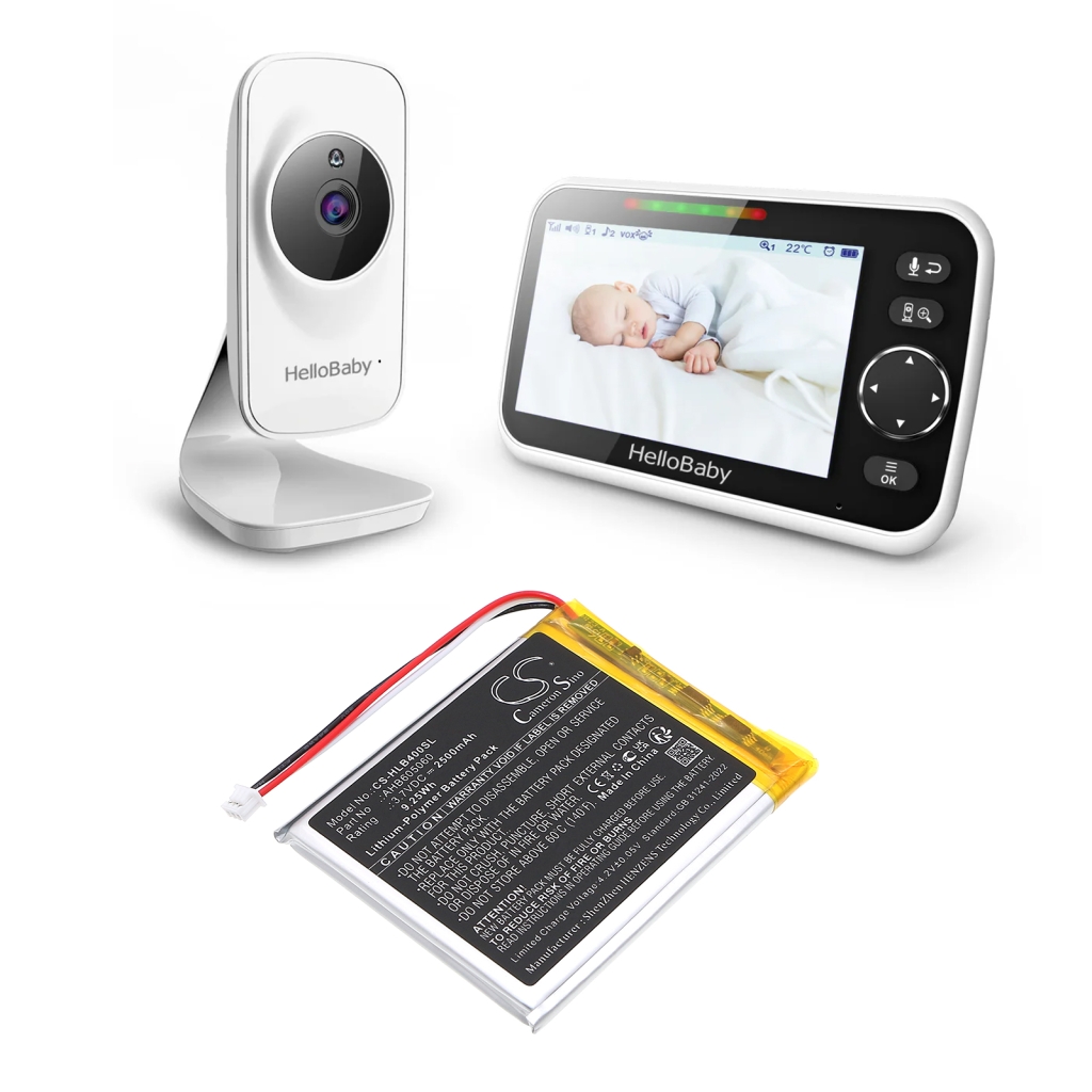 BabyPhone-akku Hellobaby HB6351 Monitor (CS-HLB400SL)