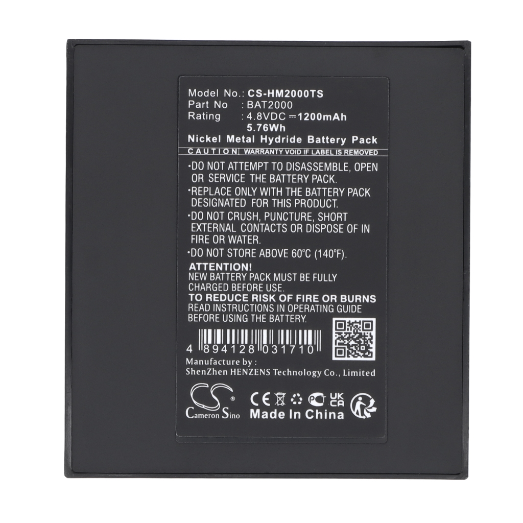 Akku yhteensopiva HME CS-HM2000TS
