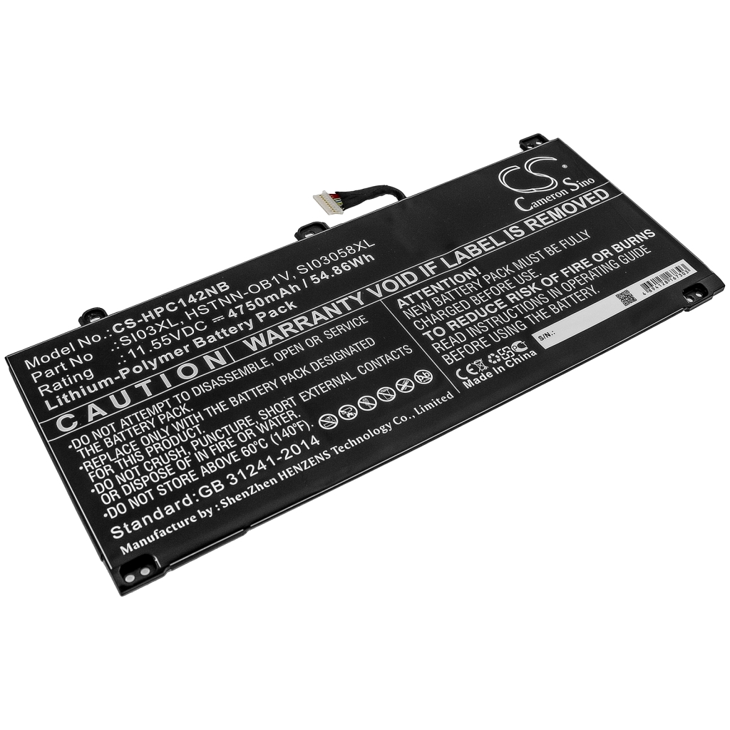 Akut Kannettavan tietokoneen akku CS-HPC142NB