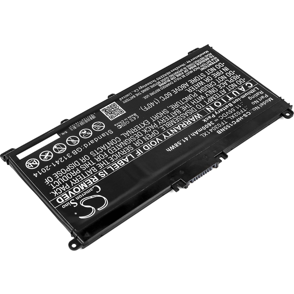 Kannettavan tietokoneen akku HP CS-HPC155NB