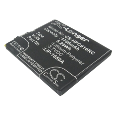 Yhteensopiva akun vaihto Clear LIP-1650A