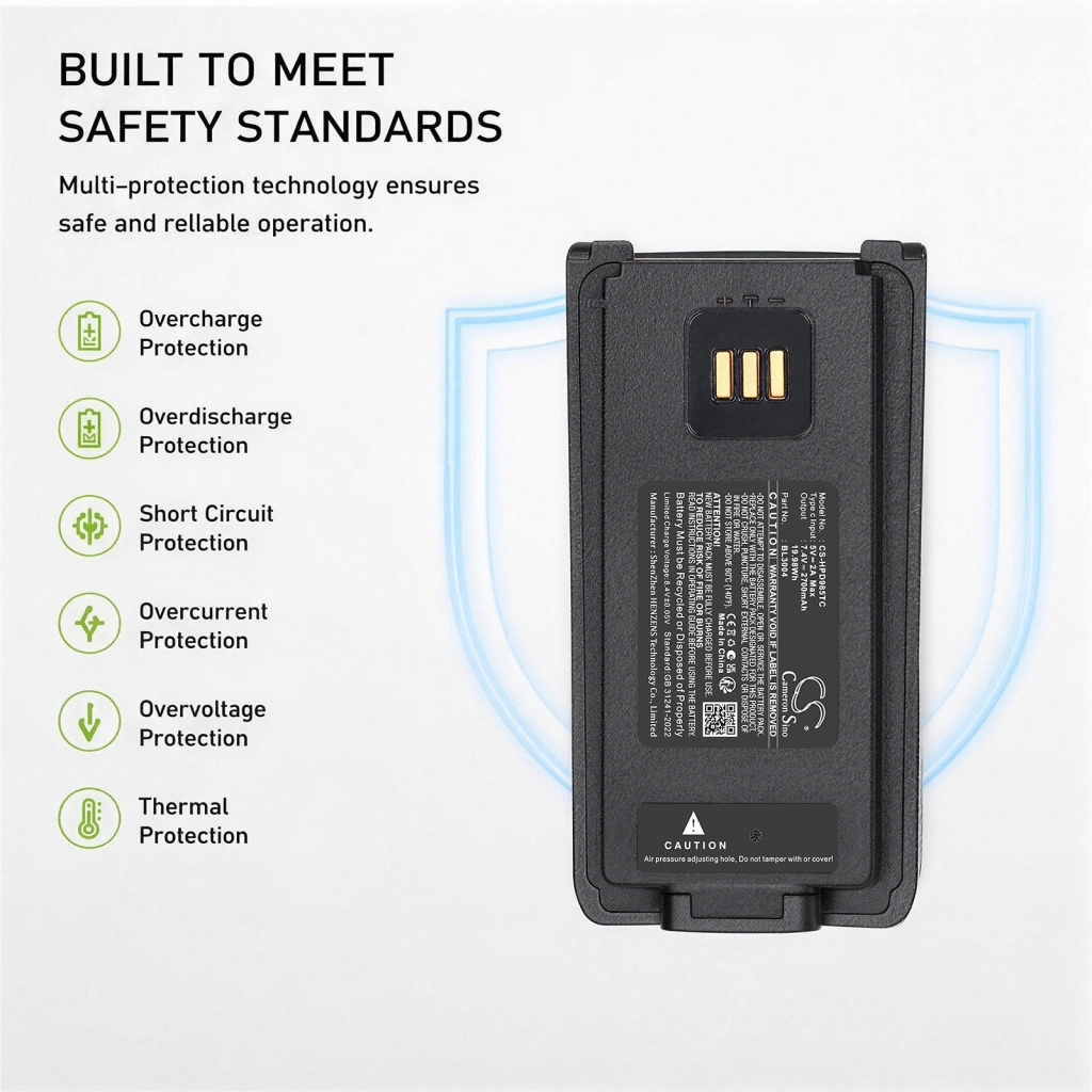 Battery for Hytera PD985B