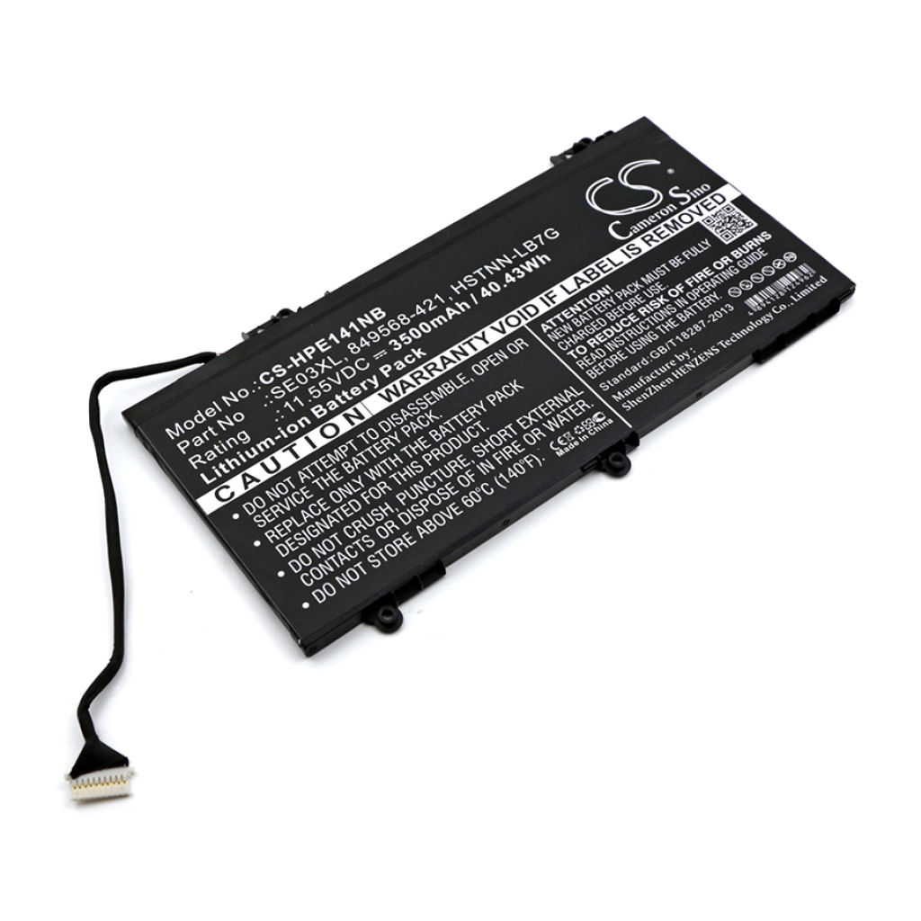 Kannettavan tietokoneen akku HP CS-HPE141NB